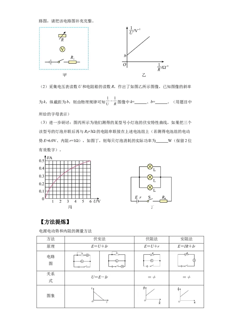 专题19电学试验（原卷版）_4.2025物理总复习_2024年新高考资料_2.2024二轮复习_2024年高考物理二轮热点题型归纳与变式演练（新高考通用）