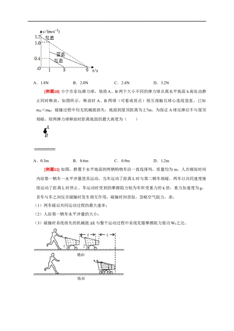专题14动量守恒定律及应用（原卷版）_4.2025物理总复习_赠品通用版（老高考）复习资料_专项复习_2023年高考冲刺物理热点知识讲练与题型归纳（全国通用）