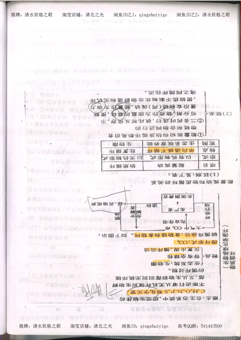 3.衡水中学高考积累与改错_高二生物（第1本）_138页_高中衡水学霸笔记_高中全部赠品_错题集高中九科_生物积累与改错