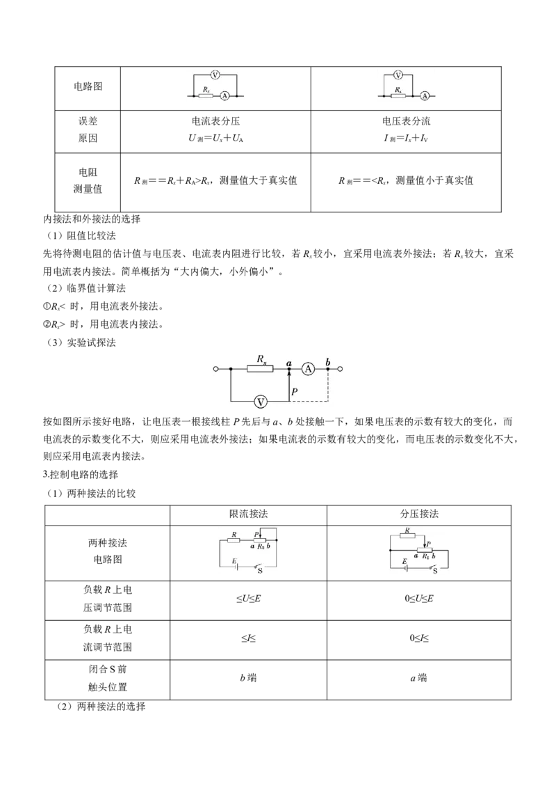 专题16电学实验（精讲）_4.2025物理总复习_赠品通用版（老高考）复习资料_二轮复习_2023年高考物理二轮复习讲练测（全国通用）288435117