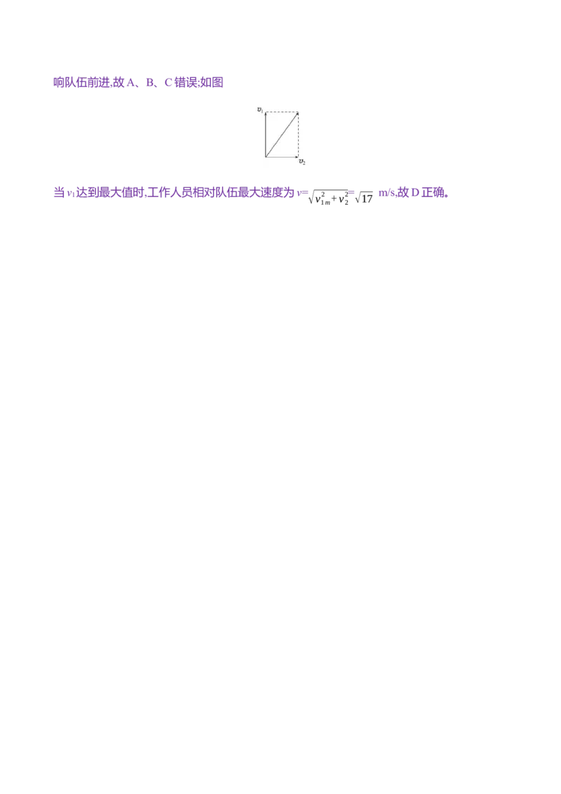 十二：曲线运动运动的合成与分解（含解析）_4.2025物理总复习_2025年新高考资料_专项复习_2025新高考物理核心素养测评（含解析）（完结）