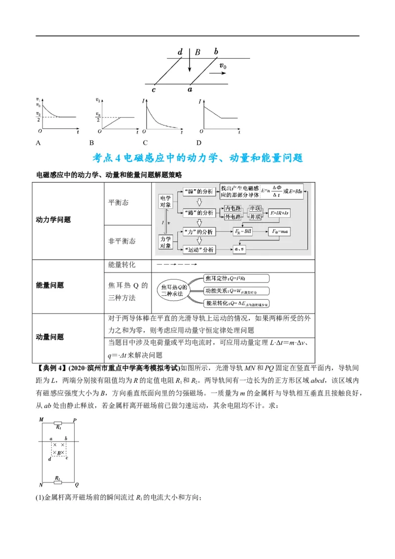 专题12：电磁感应定律及应用（原卷版）_4.2025物理总复习_赠品通用版（老高考）复习资料_二轮复习_2023年高考物理毕业班二轮热点题型归纳与变式演练（全国通用）