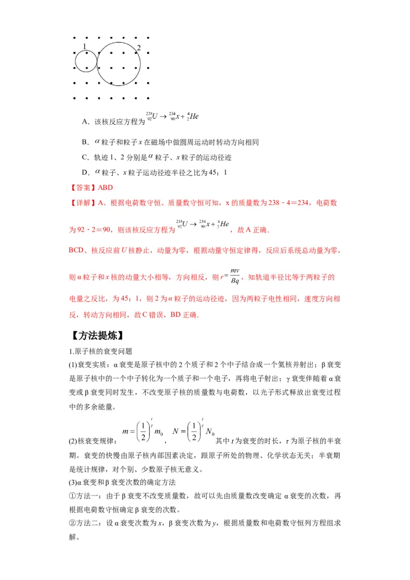 专题16物理学史及近代物理（解析版）_4.2025物理总复习_2024年新高考资料_2.2024二轮复习_2024年高考物理二轮热点题型归纳与变式演练（新高考通用）