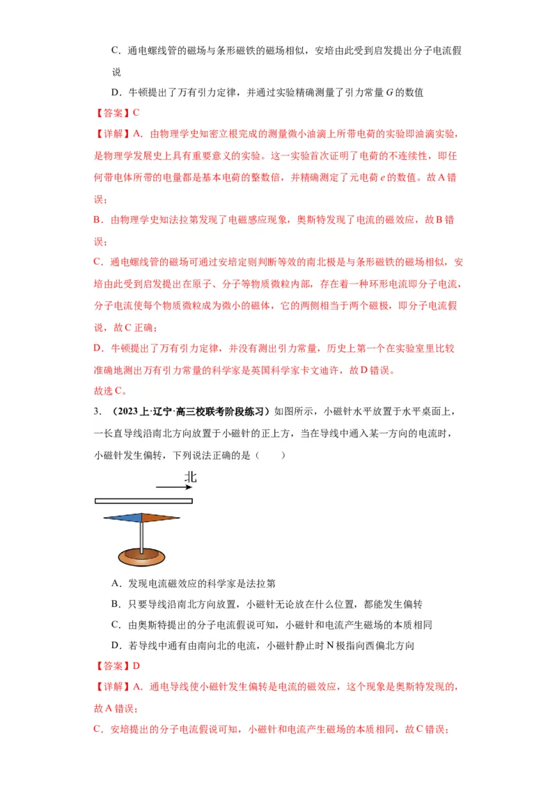 专题16物理学史及近代物理（解析版）_4.2025物理总复习_2024年新高考资料_2.2024二轮复习_2024年高考物理二轮热点题型归纳与变式演练（新高考通用）