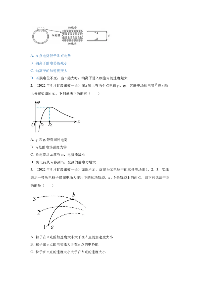 专题8.电场与磁场（原卷版）--2023高考二轮复习_4.2025物理总复习_2023年新高复习资料_二轮复习_2023年高考物理二轮复习二十五专题精练287608825_专题8电场与磁场