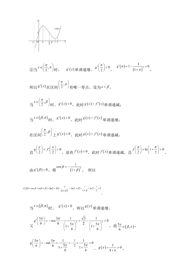 2025高考总复习专项复习--一元函数的导数及其应用专题四（含解析）_2.2025数学总复习_2025年新高考资料_专项复习_2025高考总复习专项复习之一元函数的导数及其应用专题（完结）