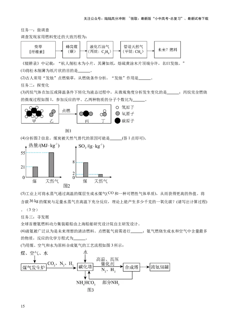 主题六跨学科实践活动（测试）（解析版）_02中考总复习（2026版更新中）_05-化学-中考总复习_2025年中考复习资料_2025中考二轮课件ppt+讲义+练习化学_测试
