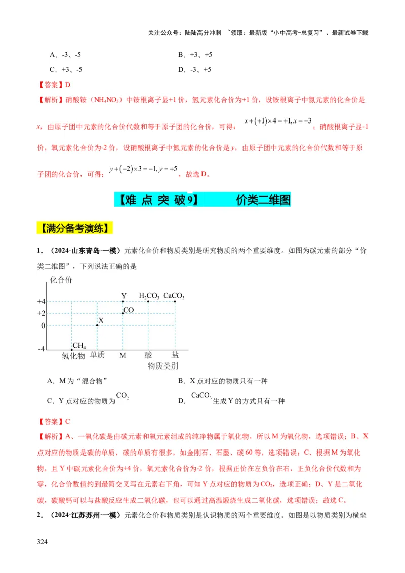 化学-2024年中考考前最后一课_02中考总复习（2026版更新中）_05-化学-中考总复习_2024年中考复习资料_三轮复习
