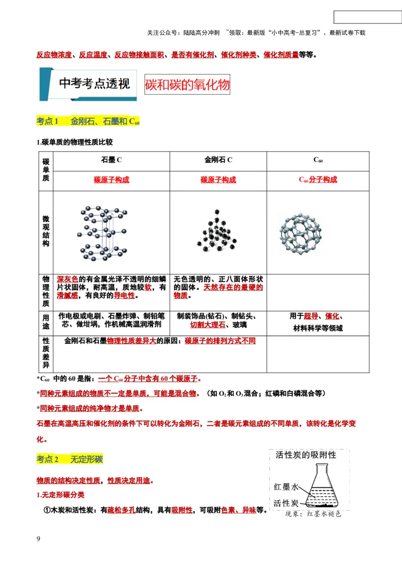 化学-2024年中考考前最后一课_02中考总复习（2026版更新中）_05-化学-中考总复习_2024年中考复习资料_三轮复习