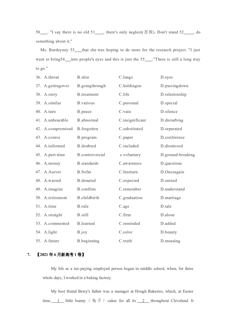 022023年高考英语完形填空解题技巧（原卷版）_3.2025英语总复习_2023年新高考资料_备战2023年高考英语抢分秘籍（新高考专用）_022023年高考英语完形填空解题技巧_38273949