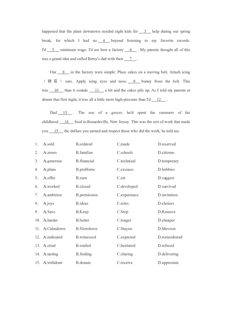 022023年高考英语完形填空解题技巧（原卷版）_3.2025英语总复习_2023年新高考资料_备战2023年高考英语抢分秘籍（新高考专用）_022023年高考英语完形填空解题技巧_38273949