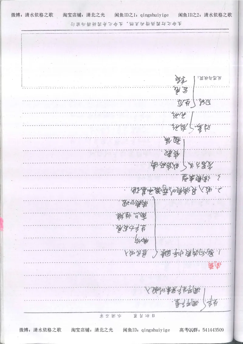 3.衡水中学高考积累与改错_高二政治（第1本）_277页_高中衡水学霸笔记_高中全部赠品_错题集高中九科_政治积累与改错