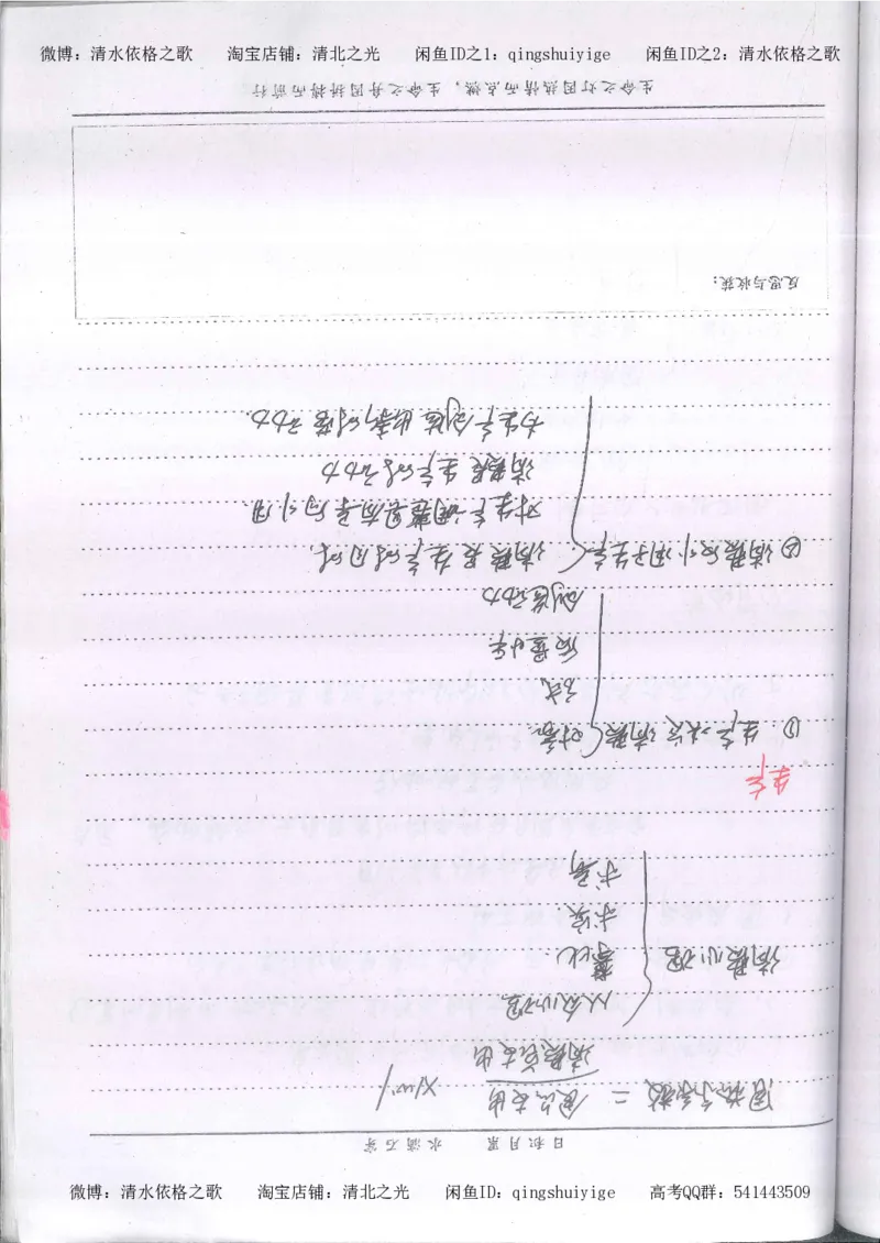 3.衡水中学高考积累与改错_高二政治（第1本）_277页_高中衡水学霸笔记_高中全部赠品_错题集高中九科_政治积累与改错