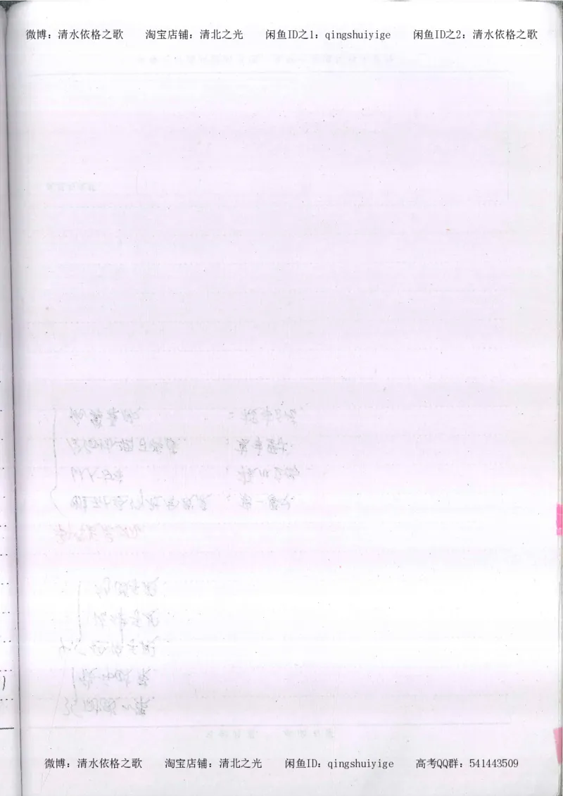 3.衡水中学高考积累与改错_高二政治（第1本）_277页_高中衡水学霸笔记_高中全部赠品_错题集高中九科_政治积累与改错