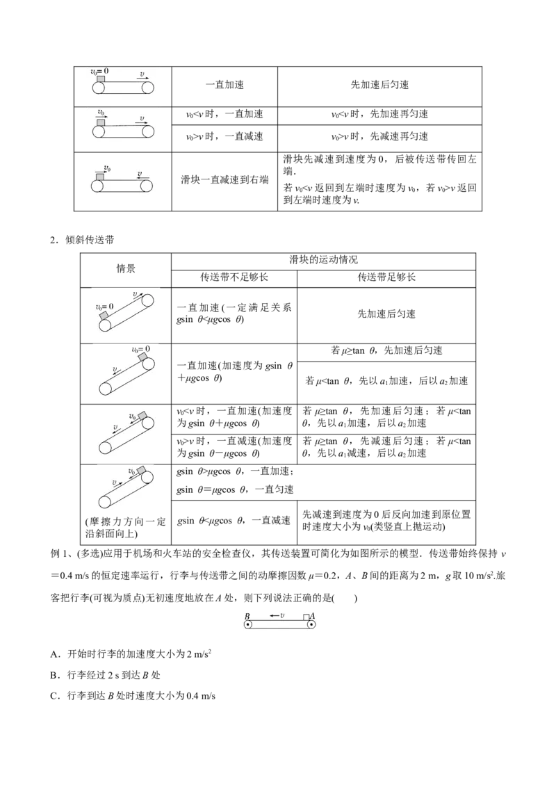 第四讲牛顿第二定律的综合应用（解析版）_4.2025物理总复习_2023年新高复习资料_一轮复习_2023年高三物理一轮复习精讲精练278111462_第三章牛顿运动定律
