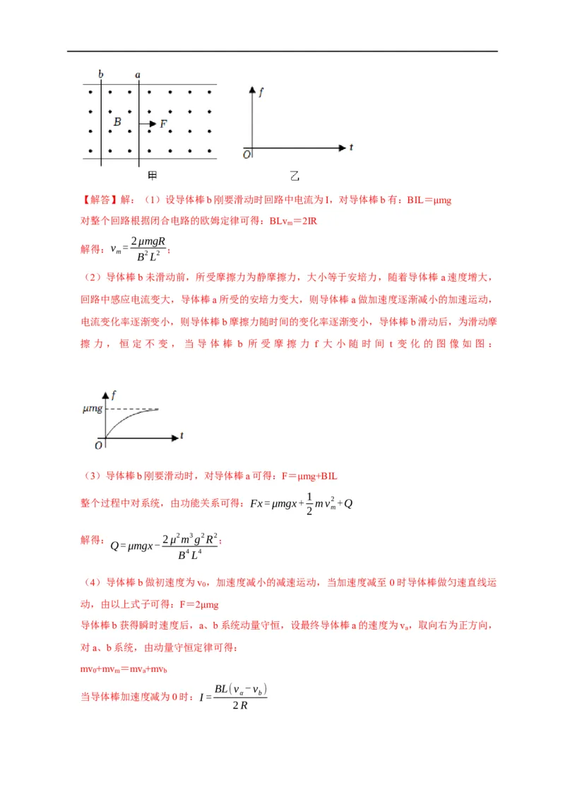专题25电磁感应的综合问题（解析版）_4.2025物理总复习_赠品通用版（老高考）复习资料_专项复习_2023年高考冲刺物理热点知识讲练与题型归纳（全国通用）