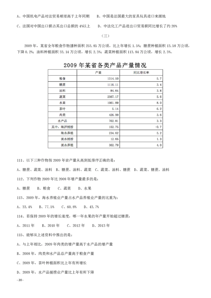 2011年424公务员联考《行测》（宁夏、贵州、四川、福建、黑龙江、湖北、山西、重庆、辽宁、海南、江西、天津、陕西、云南、广西、山东、湖南）_34省+国考真题_题目_602