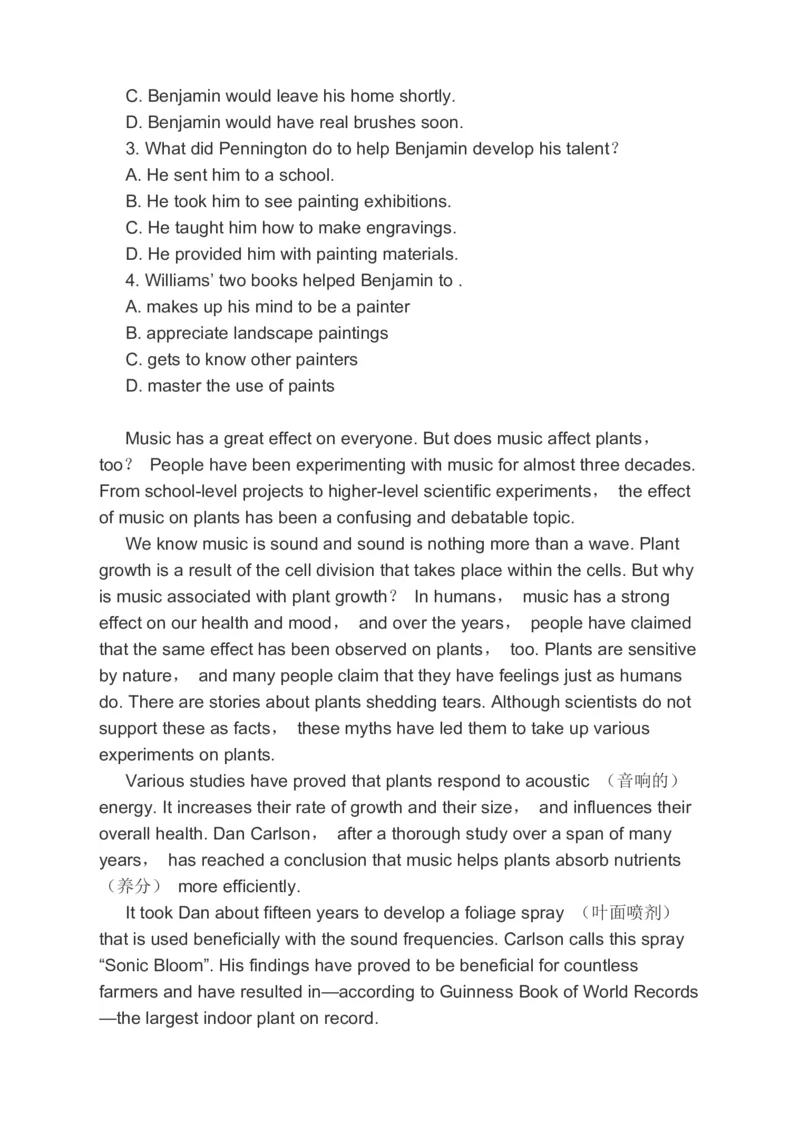 2023届高考英语二轮复习阅读理解阅读七选五完形填空书面表达分类综合训练（含答案）_3.2025英语总复习_赠品通用版（老高考）复习资料_二轮复习_576