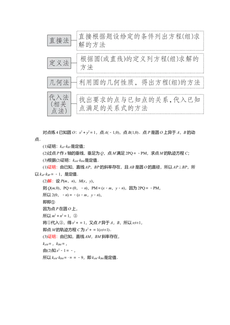 2025届高中数学一轮复习讲义：第九章第4讲　圆与圆的位置关系及圆的综合问题（含解析）_2.2025数学总复习_2025年新高考资料_一轮复习