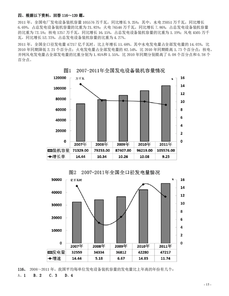 2013年四川公务员《行测》真题试卷（下半年）_34省+国考真题_34省考+国考pdf版推荐用这个版本_34省行测+申论真题pdf推荐用这个版本_四川公务员考试真题pdf版_题目