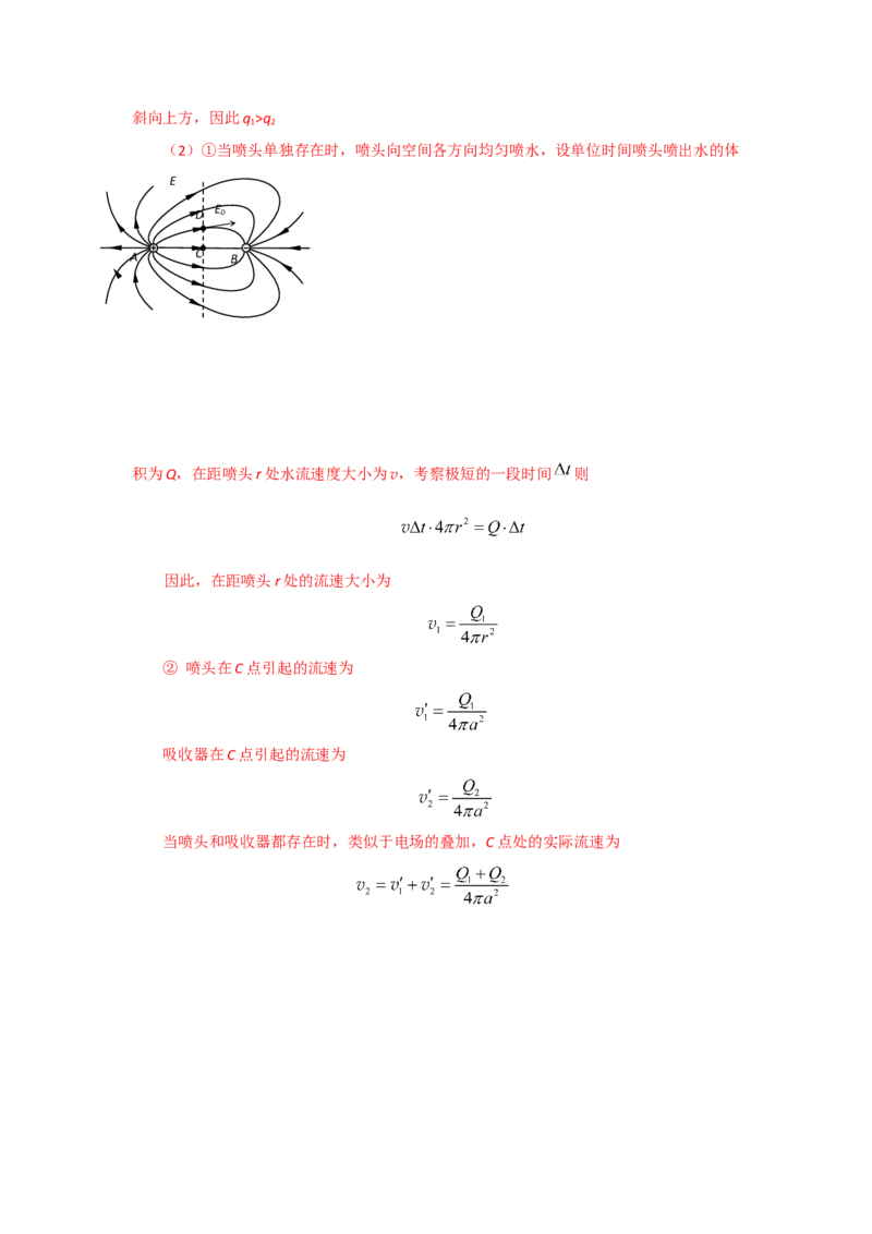 热点06类比法-2023年高考物理热点&middot;重点&middot;难点专练（全国通用）（解析版）_4.2025物理总复习_赠品通用版（老高考）复习资料_专项复习