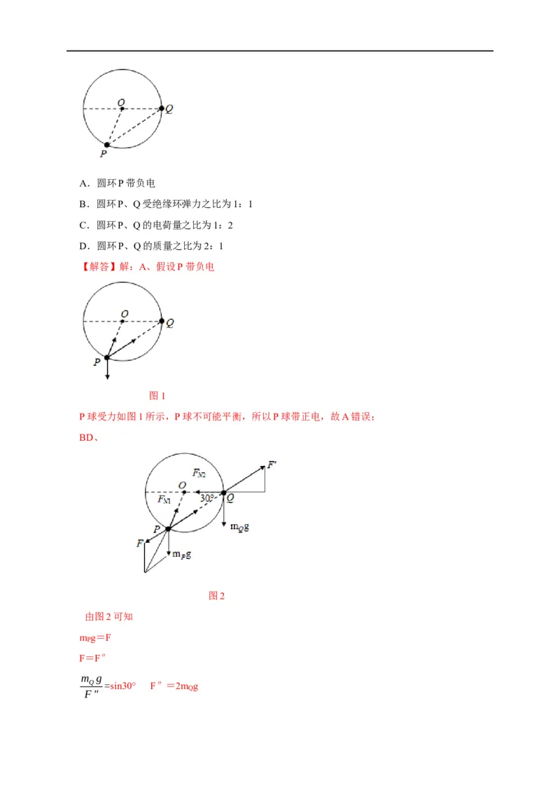 专题15电场的力学性质（解析版）_4.2025物理总复习_赠品通用版（老高考）复习资料_专项复习_2023年高考冲刺物理热点知识讲练与题型归纳（全国通用）