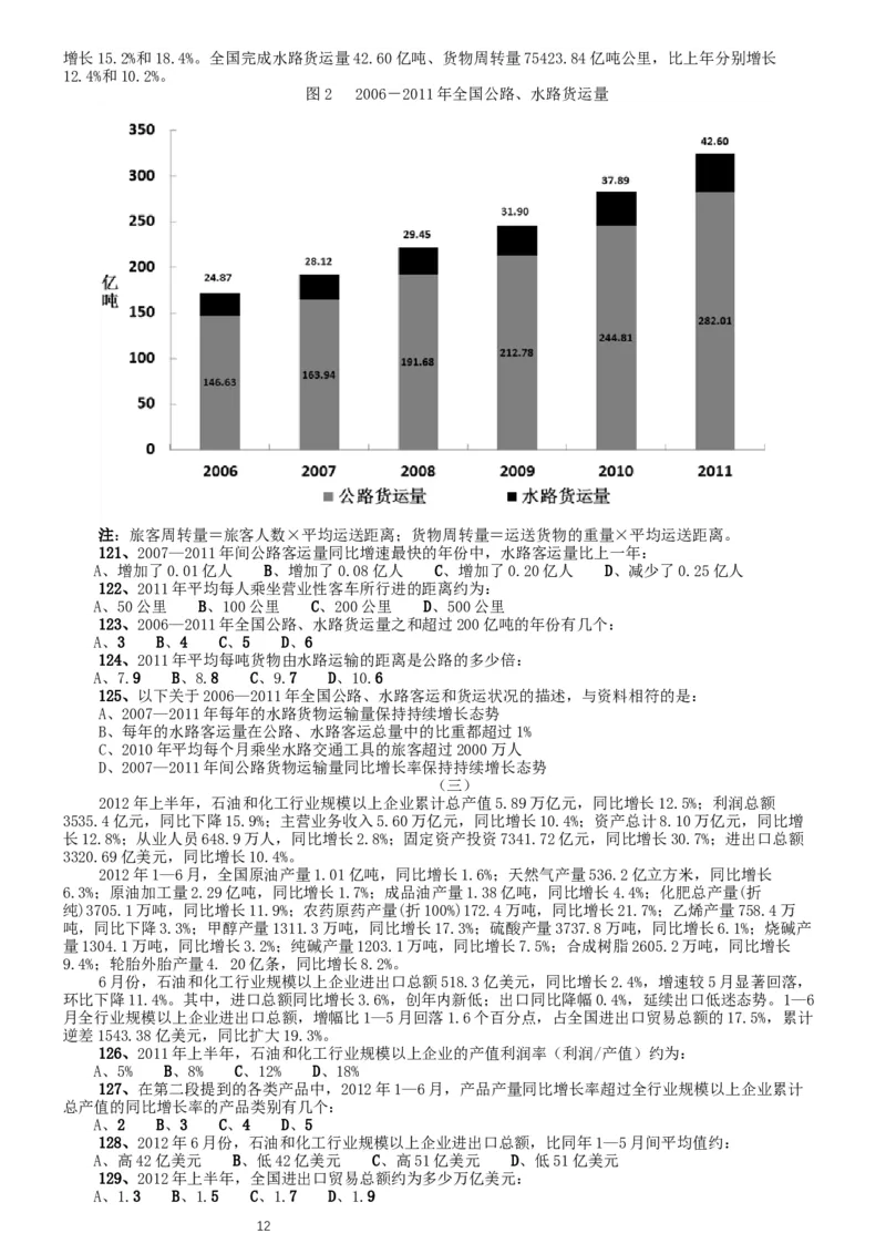 2013年北京公务员考试《行测》卷_34省+国考真题_此文件夹为word版,不推荐使用_此word版为,不推荐使用_此word版为,不推荐使用_此word版为,不推荐使用
