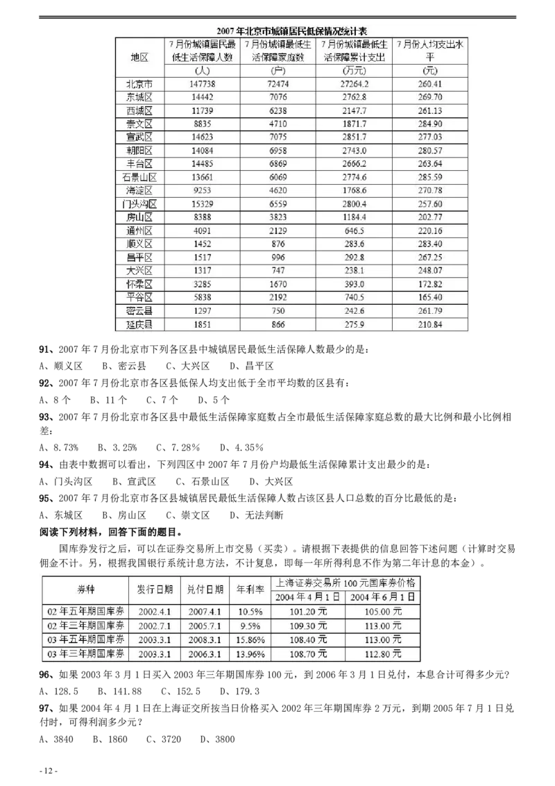 2008年0309江苏公务员考试《行测》真题（A卷）_34省+国考真题_34省考+国考pdf版推荐用这个版本_34省行测+申论真题pdf推荐用这个版本_江苏公务员考试真题pdf版_行测题目