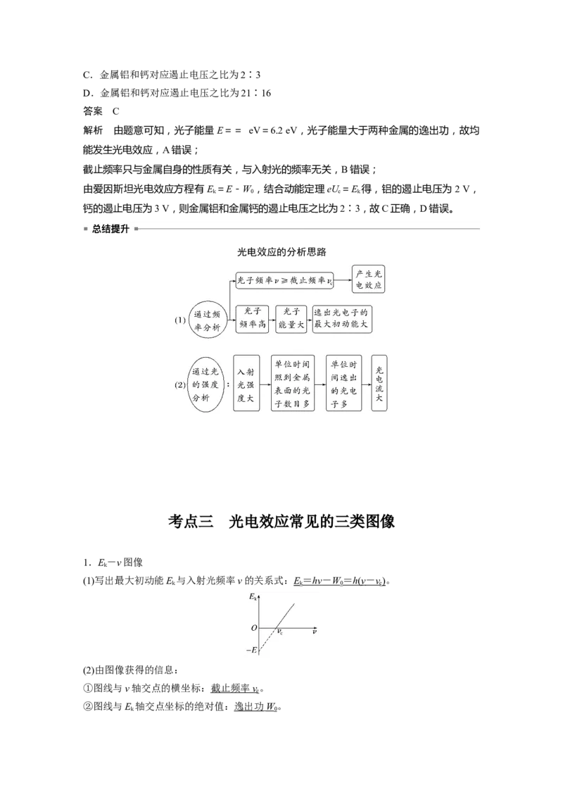 第十六章　第1课时　能量量子化　光电效应_4.2025物理总复习_2025年新高考资料_一轮复习_2025物理大一轮复习讲义+课件ppt（完结）_2025物理大一轮复习讲义教师用书Word版文档整书