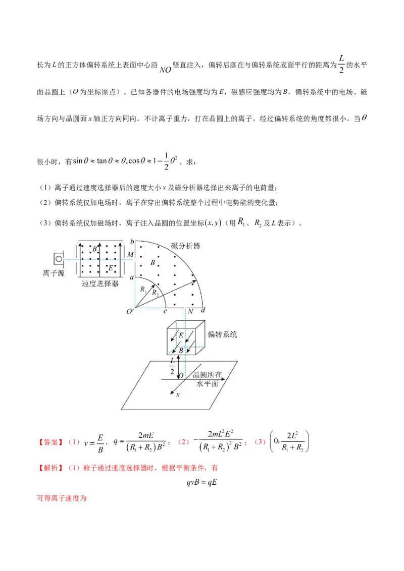 秘籍06空间表达能力的培养-备战2023年高考物理抢分秘籍（新高考专用）（原卷版）_4.2025物理总复习_2023年新高复习资料_备战2023年高考物理抢分秘籍（新高考专用）