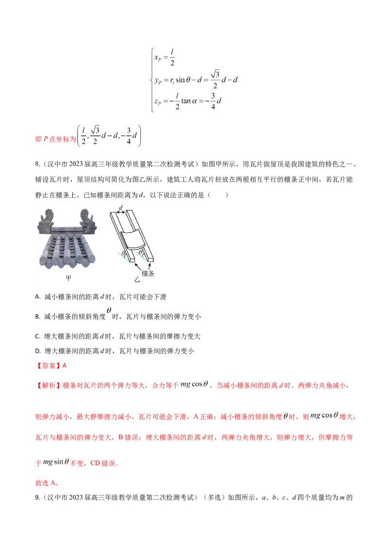秘籍06空间表达能力的培养-备战2023年高考物理抢分秘籍（新高考专用）（原卷版）_4.2025物理总复习_2023年新高复习资料_备战2023年高考物理抢分秘籍（新高考专用）