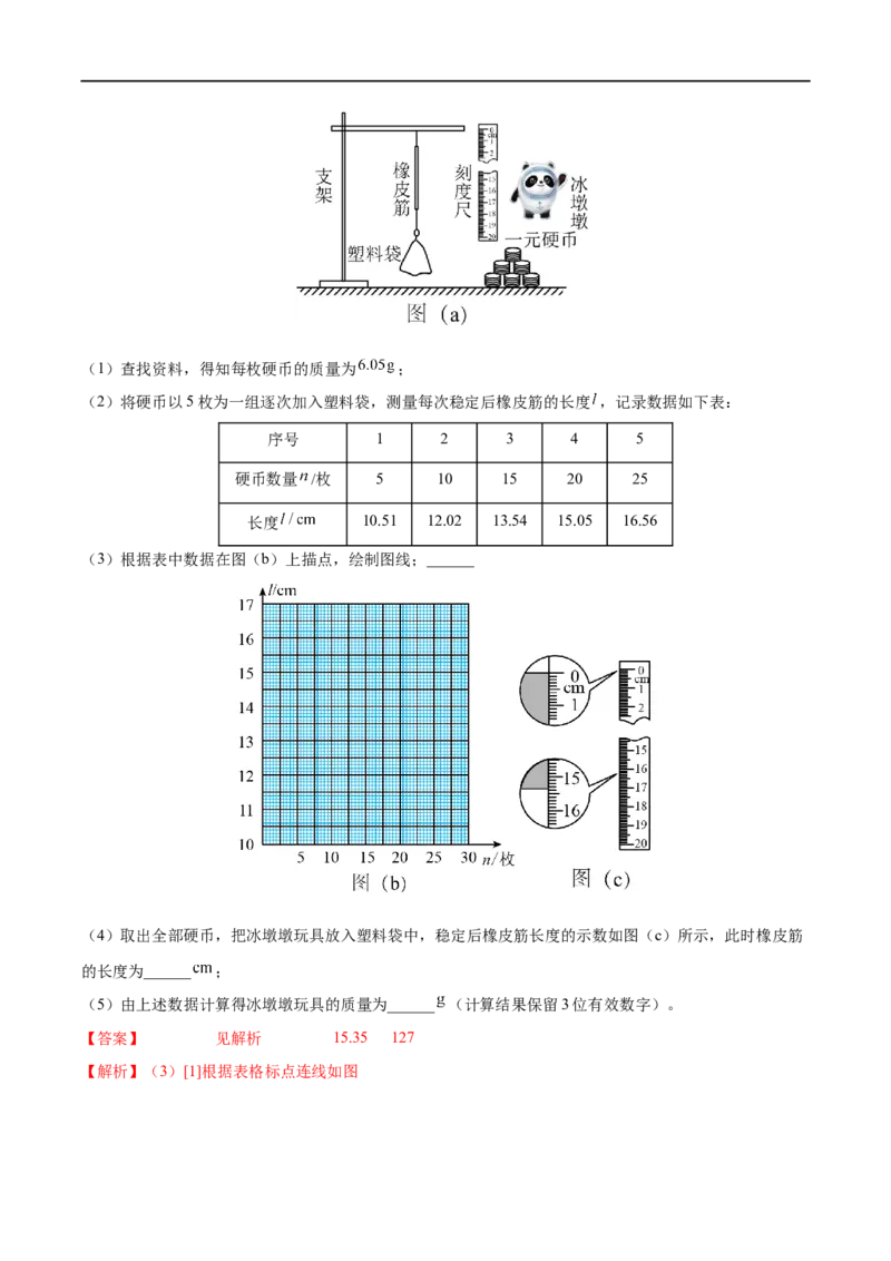 实验02探究弹簧弹力与形变量的关系&mdash;&mdash;全攻略备战2023年高考物理一轮重难点复习（解析版）_4.2025物理总复习_2023年新高复习资料_一轮复习