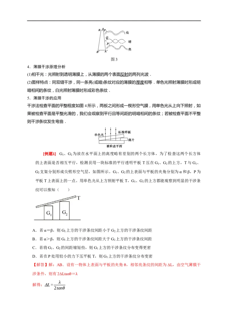 专题34光的波动性电磁波和相对论（解析版）_4.2025物理总复习_赠品通用版（老高考）复习资料_专项复习_2023年高考冲刺物理热点知识讲练与题型归纳（全国通用）
