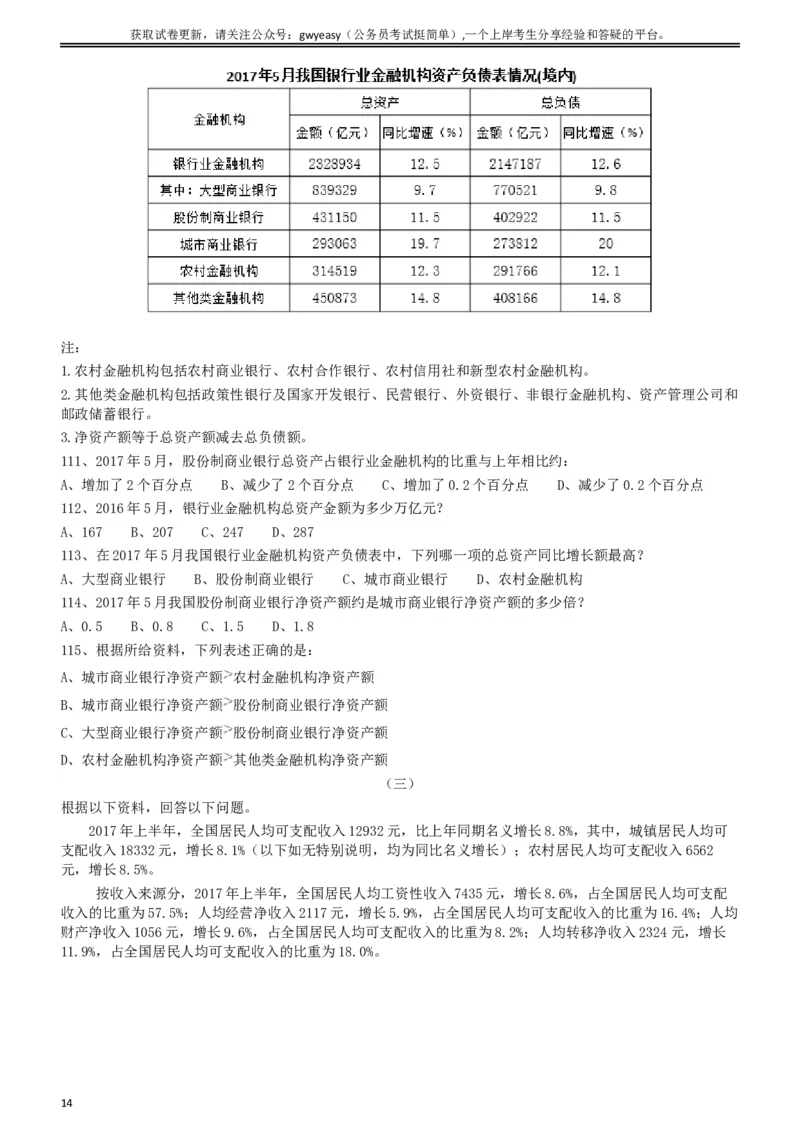 2018年421联考《行测》真题（内蒙古卷）_34省+国考真题_此文件夹为word版,不推荐使用_此word版为,不推荐使用_此word版为,不推荐使用_题目