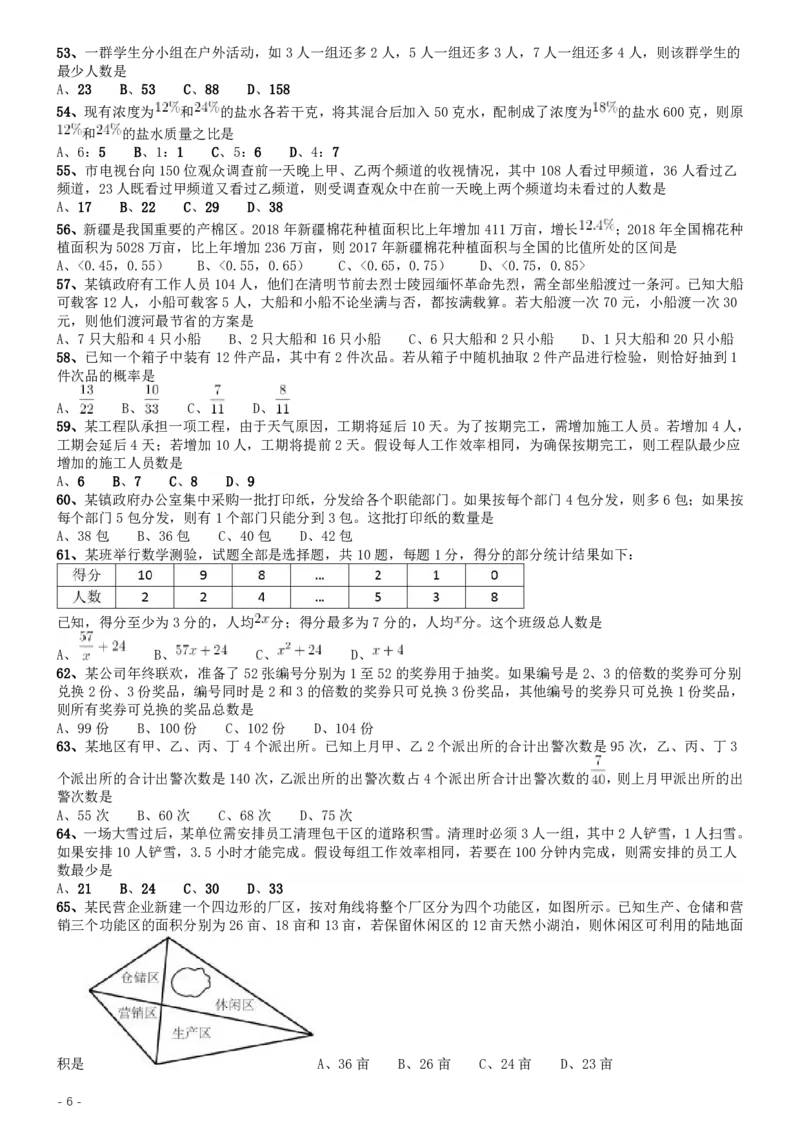 2019年江苏公务员考试《行测》试卷（C卷）_34省+国考真题_34省考+国考pdf版推荐用这个版本_34省行测+申论真题pdf推荐用这个版本_江苏公务员考试真题pdf版_行测题目