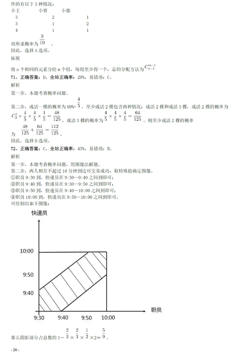 2020年0822黑龙江公务员考试《行测》真题参考答案及解析_34省+国考真题_34省考+国考pdf版推荐用这个版本_34省行测+申论真题pdf推荐用这个版本_答案及解析
