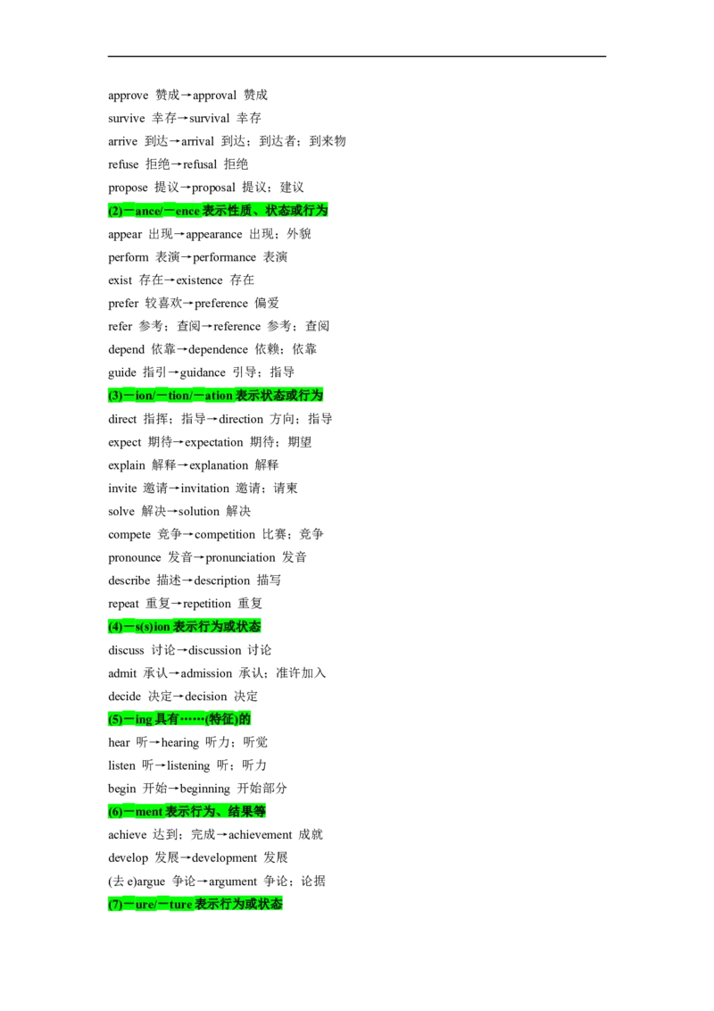 专题01需要变形的名词、形容词和副词与语法填空（原卷版）_3.2025英语总复习_赠品通用版（老高考）复习资料_二轮复习