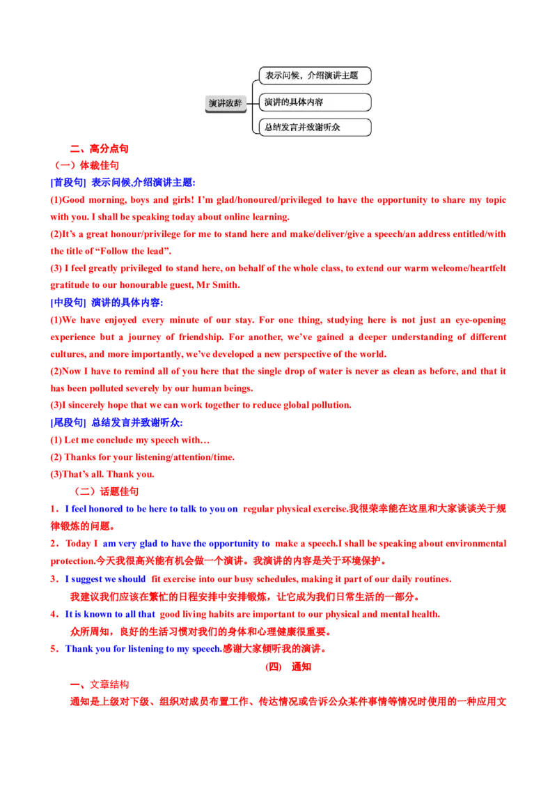 专题03非书信类应用文写作（讲义）（解析版）_3.2025英语总复习_2024年新高考资料_2.2024二轮复习_2024年高考英语二轮复习讲练测（新教材新高考）_第五部分写作