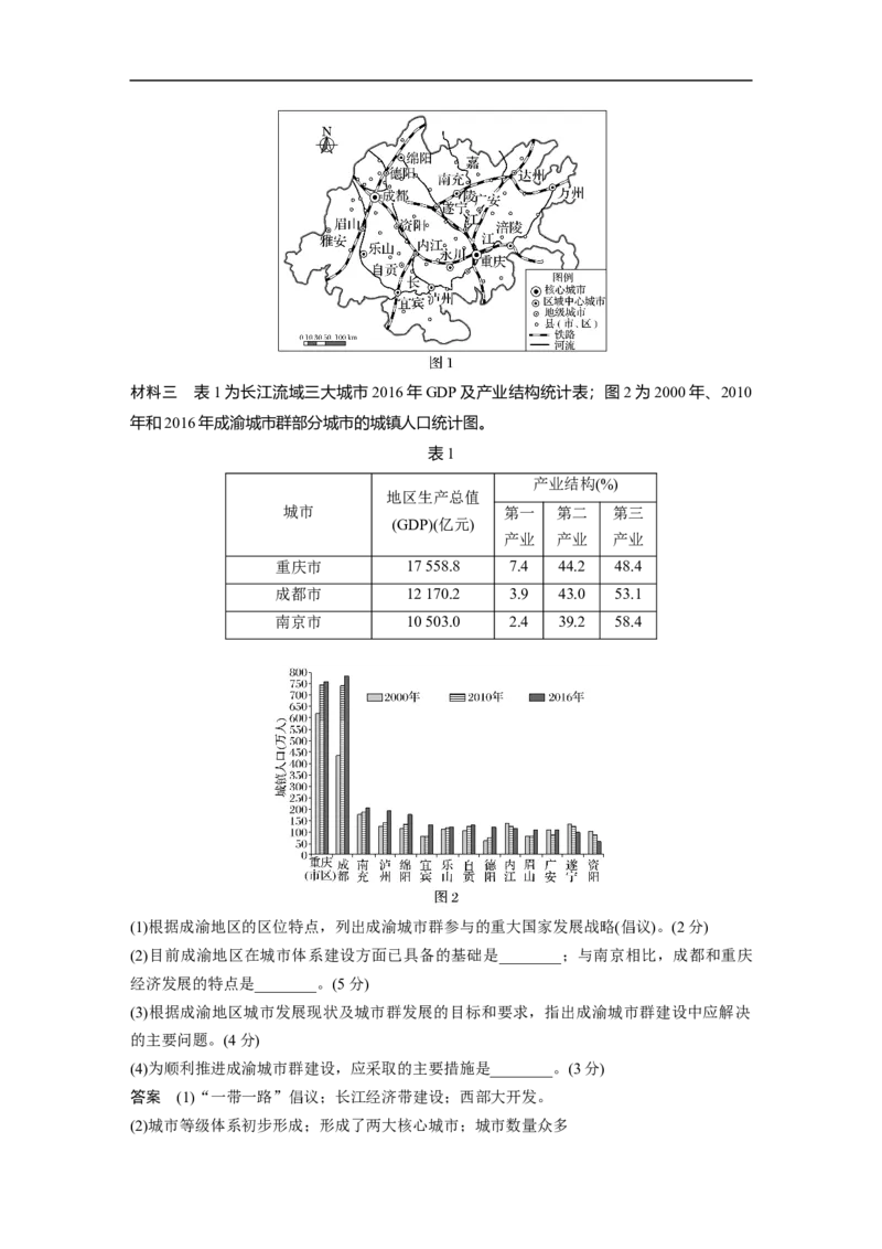 2023年高考地理一轮复习（全国版）必修3第4章真题专练_9.2025地理总复习_赠品通用版（老高考）复习资料_一轮复习_2023年高考地理一轮复习讲义+课件（全国版）