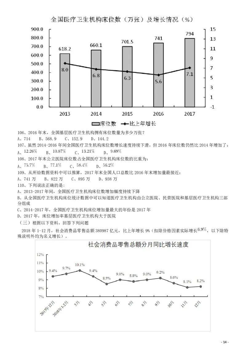 2019年420联考《行测》真题（山东卷）_34省+国考真题_34省考+国考pdf版推荐用这个版本_34省行测+申论真题pdf推荐用这个版本_山东公务员考试真题pdf版_题目
