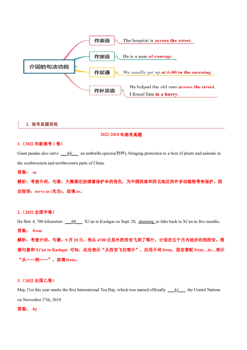 专题01高频语法之名词、代词、冠词、介词与语法填空（解析版）_3.2025英语总复习_2023年新高考资料_二轮复习
