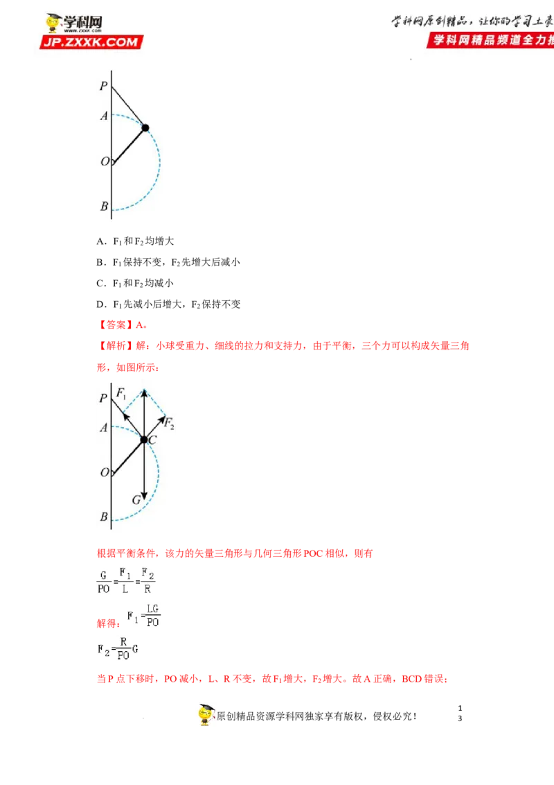 考向03相互作用（弹力、重力、摩擦力、力的合成与分解）-备战2023年高考物理一轮复习考点微专题（全国通用）（解析版）_4.2025物理总复习_赠品通用版（老高考）复习资料