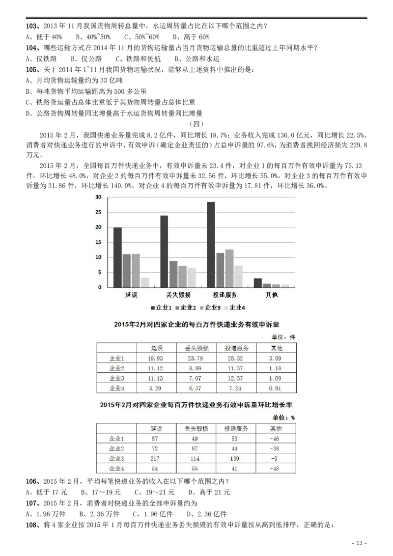 2016年423公务员联考《行测》（河北卷）_34省+国考真题_34省考+国考pdf版推荐用这个版本_34省行测+申论真题pdf推荐用这个版本_河北公务员考试真题pdf版_题目