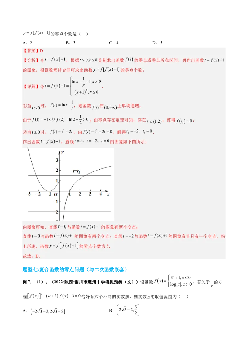 专题02函数与方程（解析版）_2.2025数学总复习_赠品通用版（老高考）复习资料_二轮复习_高频考点解密2023年高考数学二轮复习讲义+分层训练（全国通用）