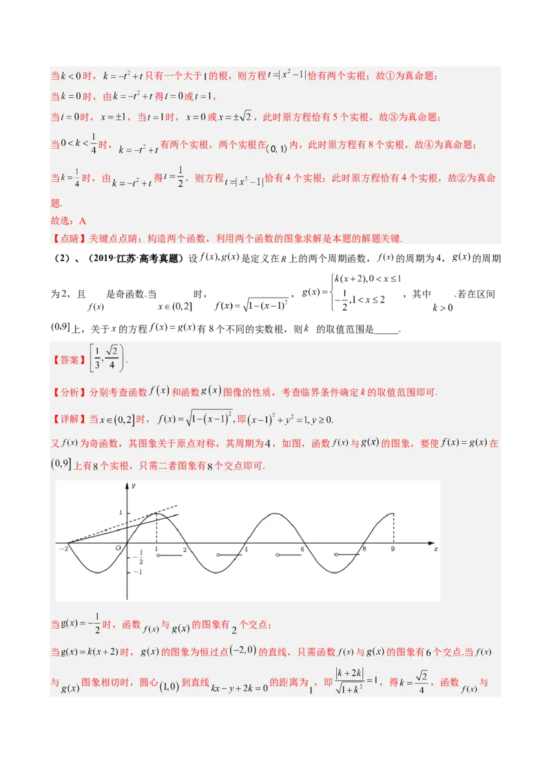 专题02函数与方程（解析版）_2.2025数学总复习_赠品通用版（老高考）复习资料_二轮复习_高频考点解密2023年高考数学二轮复习讲义+分层训练（全国通用）