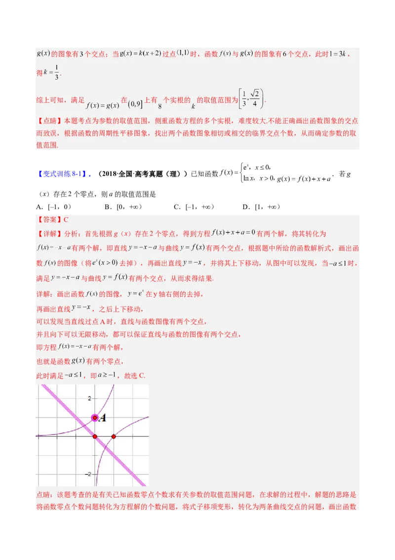 专题02函数与方程（解析版）_2.2025数学总复习_赠品通用版（老高考）复习资料_二轮复习_高频考点解密2023年高考数学二轮复习讲义+分层训练（全国通用）
