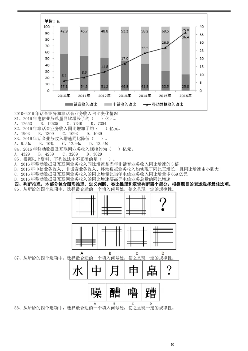 2017年422公务员联考《行测》真题（陕西卷）_34省+国考真题_此文件夹为word版,不推荐使用_此word版为,不推荐使用_此word版为,不推荐使用_题目