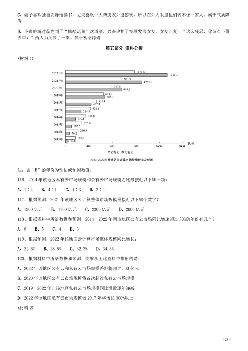 2021年北京公务员考试《行测》真题（区级及以上）_34省+国考真题_34省考+国考pdf版推荐用这个版本_34省行测+申论真题pdf推荐用这个版本_北京公务员考试真题pdf版_北京行测11-22