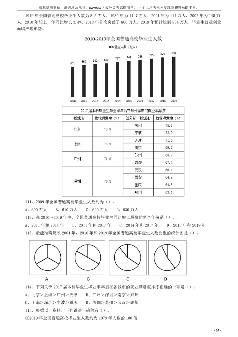 2019年青海省公务员录用考试《行测》真题省市州级_34省+国考真题_34省考+国考pdf版推荐用这个版本_34省行测+申论真题pdf推荐用这个版本_青海公务员考试真题pdf版_题目
