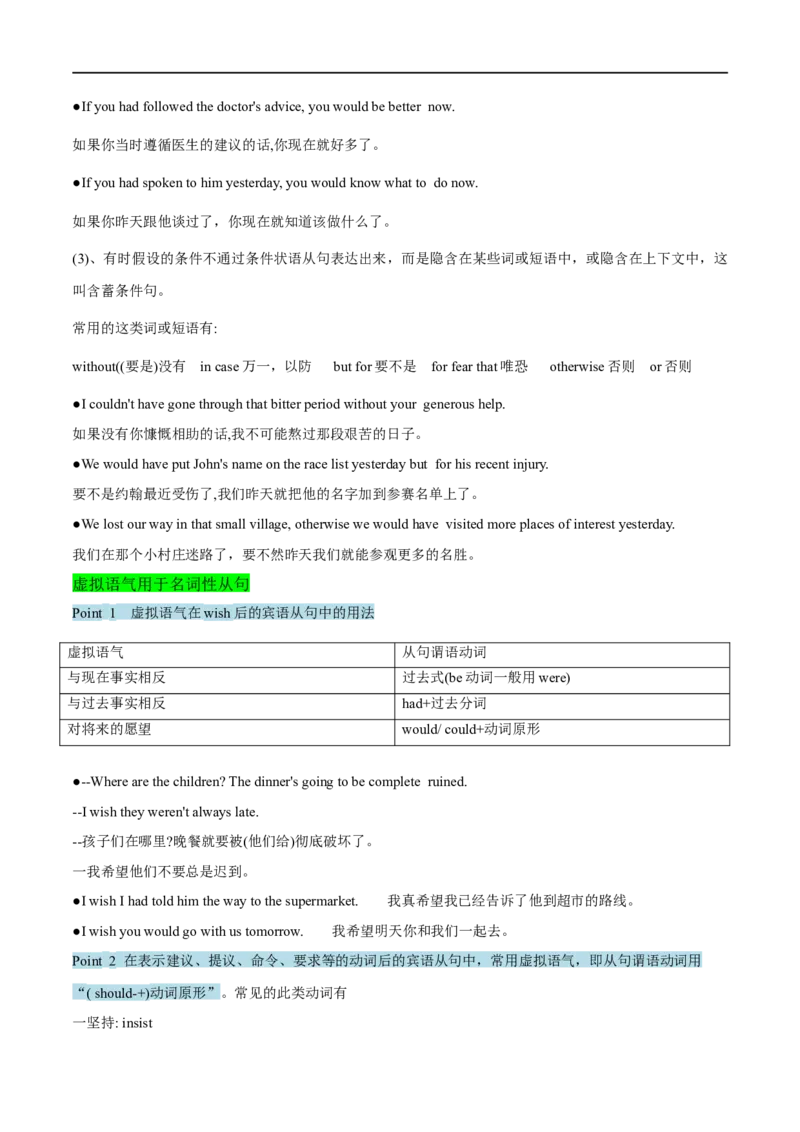 专题04情态动词和虚拟语气先学先知备考2023年高考英语零轮复习双基必过学与练（通用版）_3.2025英语总复习_赠品通用版（老高考）复习资料_专项复习